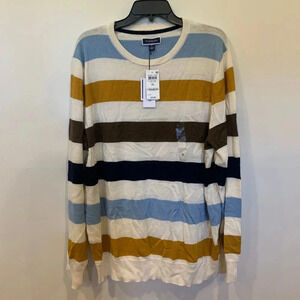 Mens Club Room Merino Wool Blend Sweater XL NWT - B3